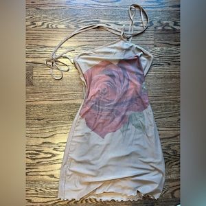 Size small tan and rose dress from Tigermist
